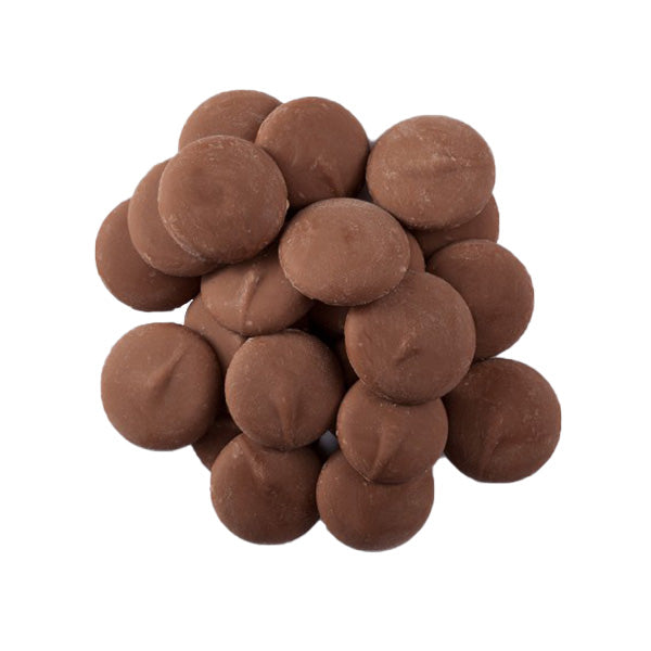 CALLEBAUT - VAN LEER MILK EZ MELT WAFER 30LB - Barry Callebaut Canadian Distribution-0