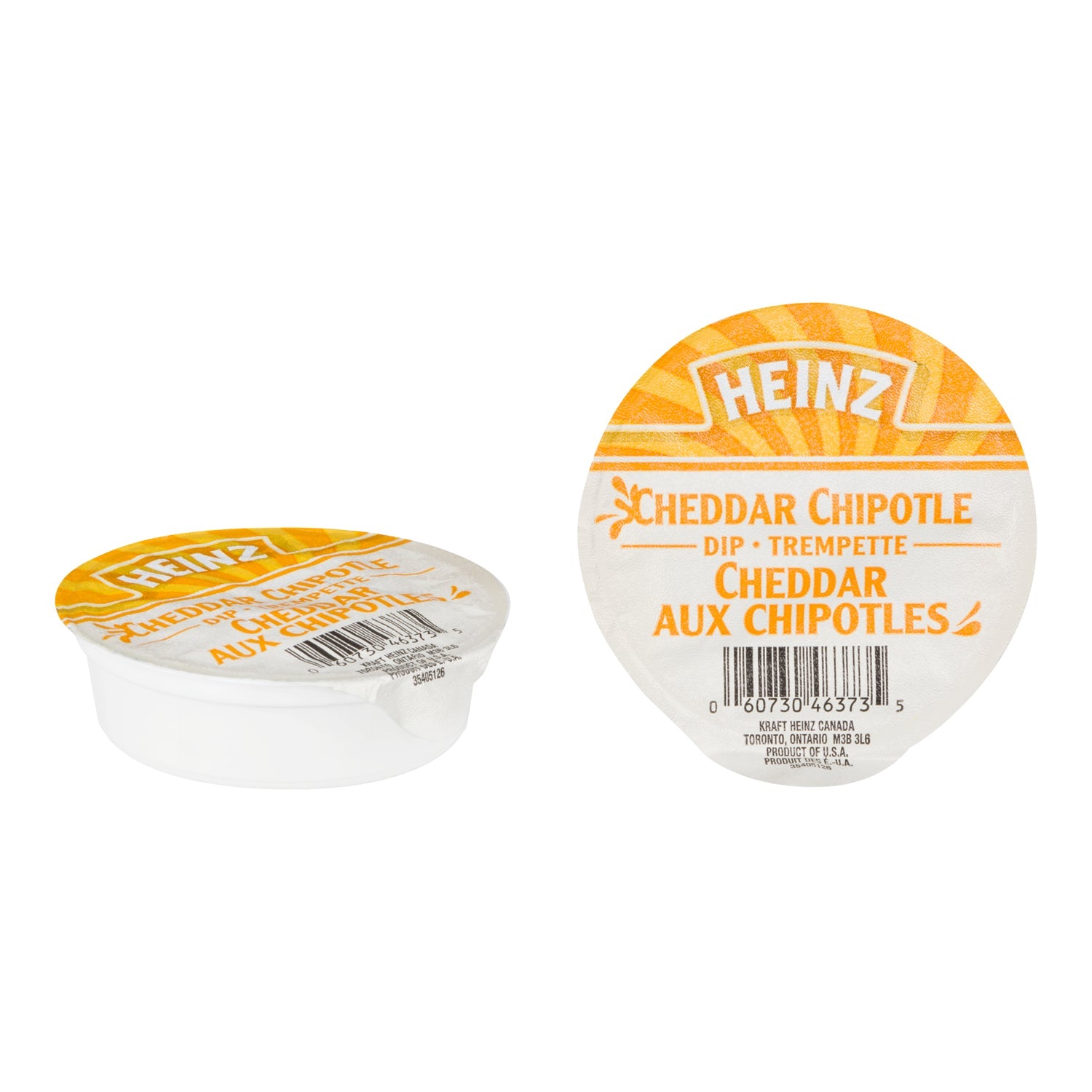 Sauce Dip Cheddar Chipotle - 100 x 1.5 oz - Heinz - Restaurant and Foodservice Ingredients - Canadian Distribution-0
