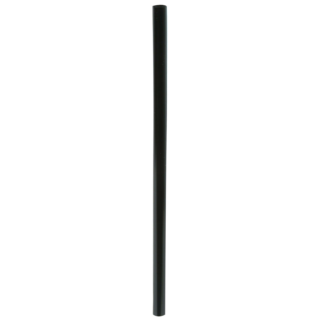 Straw Cocktail 6 in. Super Black - 1 x 2500 count - Stone Plastics - Packaging and Accessories - Restaurant Supplies and Equipment - Canadian Distribution-0