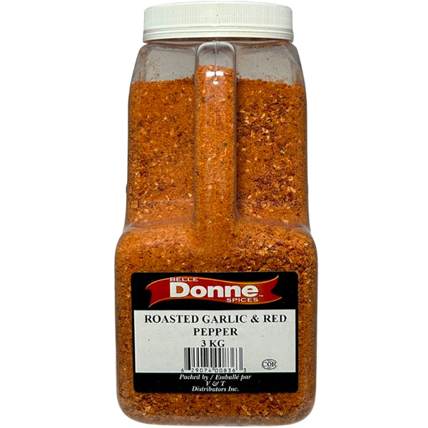 Belle Donne - ROASTED GARLIC RED PEPEPR 3KG - Seasonings & Spices - Canadian Distribution-0