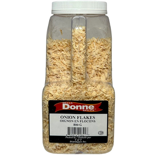 Belle Donne - ONION FLAKES 800GR - Seasonings & Spices - Canadian Distribution-0