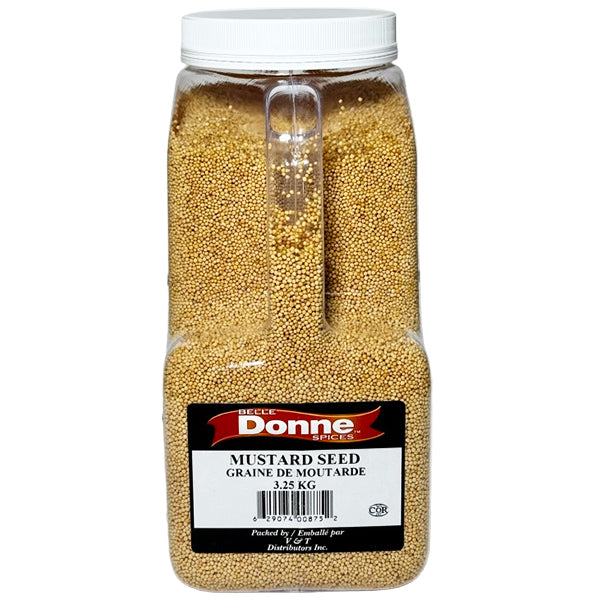 Belle Donne - MUSTARD SEED 3.25KG - Seasonings & Spices - Canadian Distribution-0