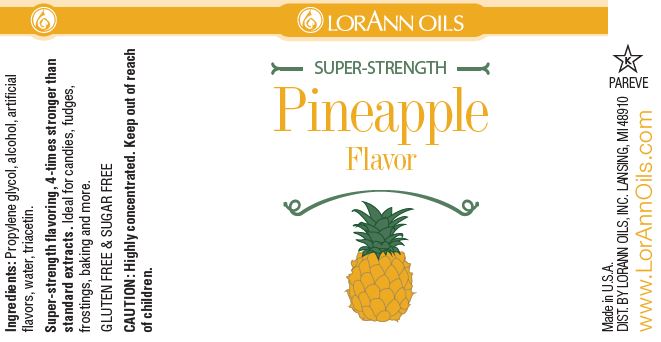 Pineapple Flavoring - Super Strength Flavor 1 oz., 16 oz., 1 Gallon, 5 Gallons-4