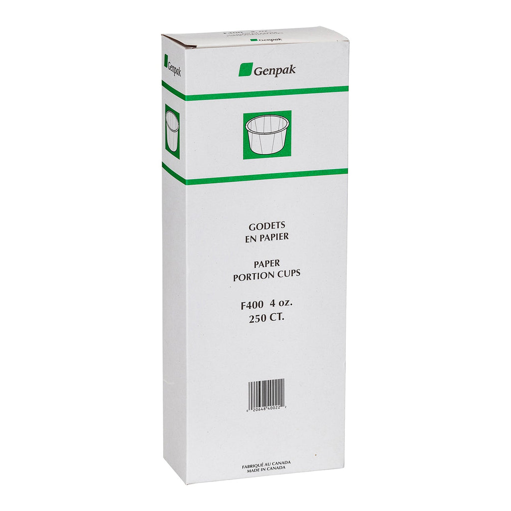 Cup Souffle Paper 4 oz. - 20 x 250 count - Genpak Corp - Packaging and Accessories - Restaurant Supplies and Equipment - Canadian Distribution-2