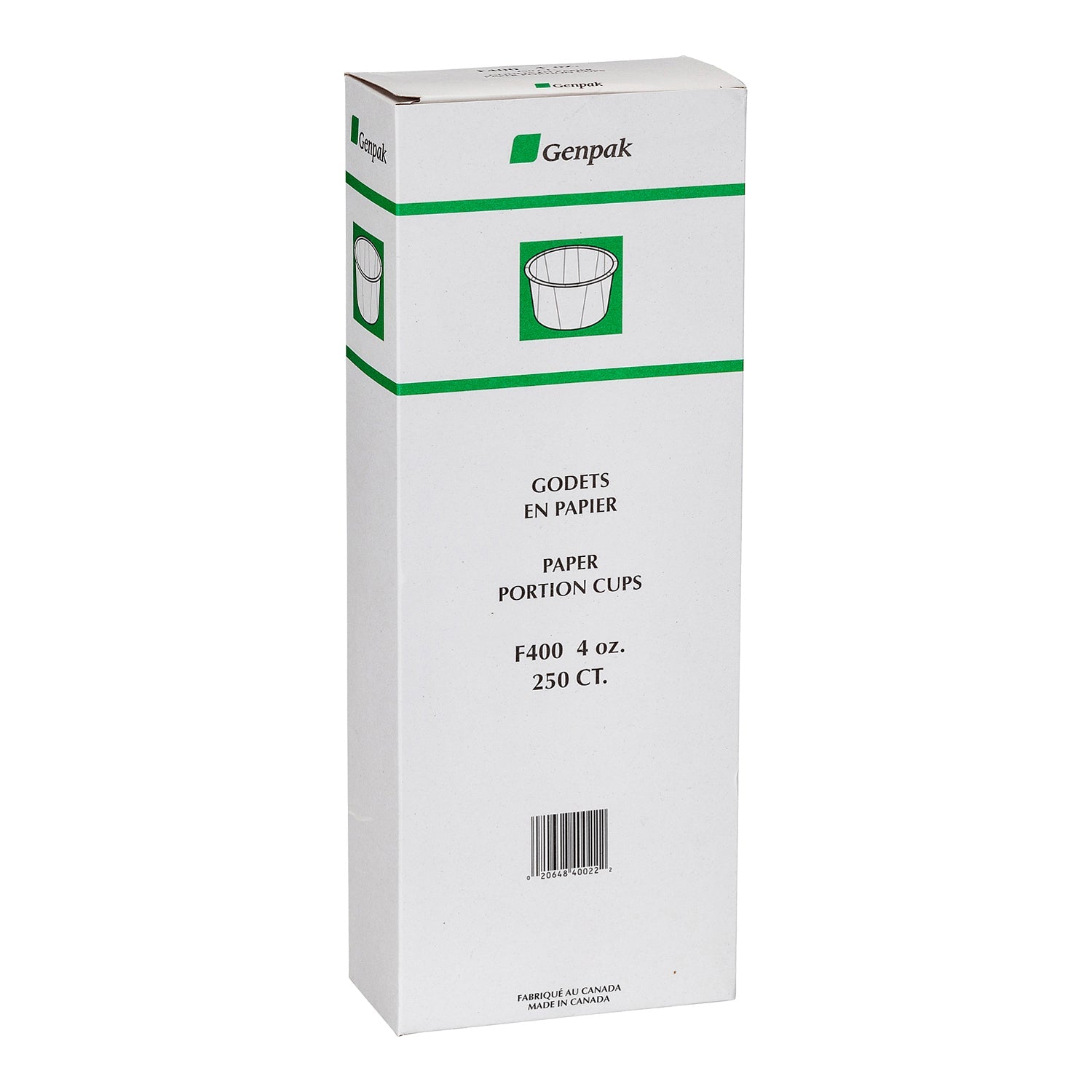 Cup Souffle Paper 4 oz. - 20 x 250 count - Genpak Corp - Packaging and Accessories - Restaurant Supplies and Equipment - Canadian Distribution-2