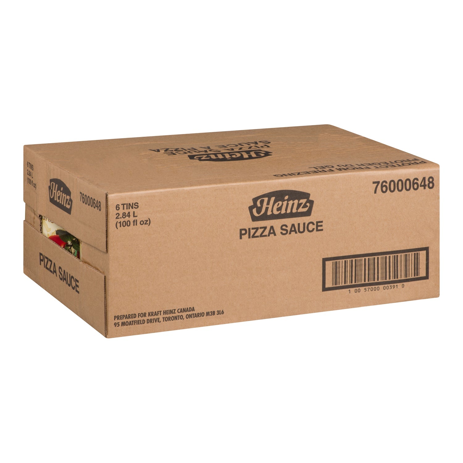 Sauce Pizza Fully Prepared - 6 x 2.84 L - Heinz - Restaurant and Foodservice Ingredients - Canadian Distribution-1