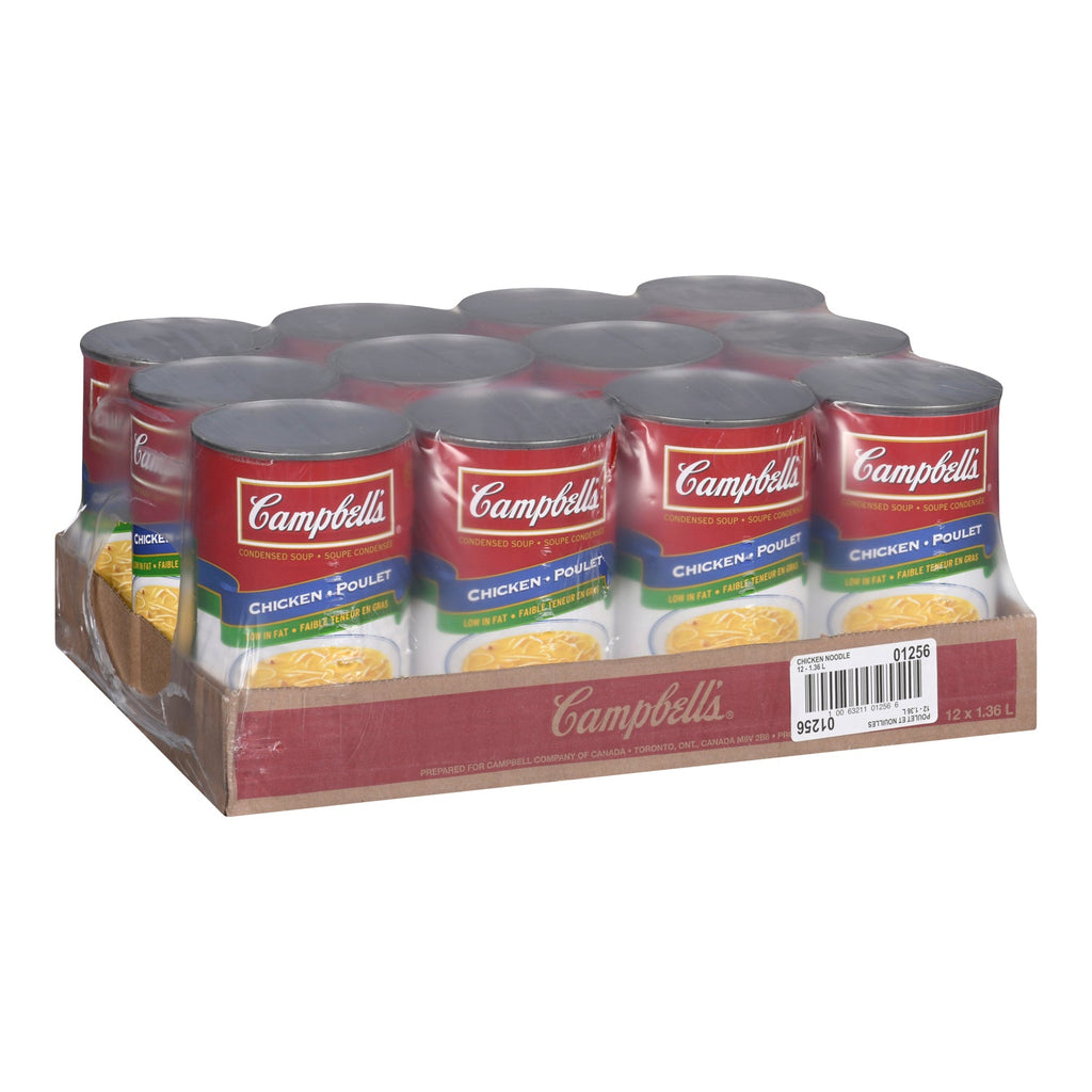Soup Chicken Noodle - 12 x 1.36 L - Campbell's Soup - Restaurant and Foodservice Ingredients - Canadian Distribution-1