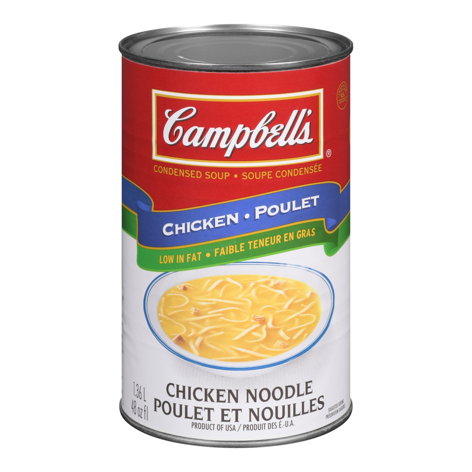Soup Chicken Noodle - 12 x 1.36 L - Campbell's Soup - Restaurant and Foodservice Ingredients - Canadian Distribution-0