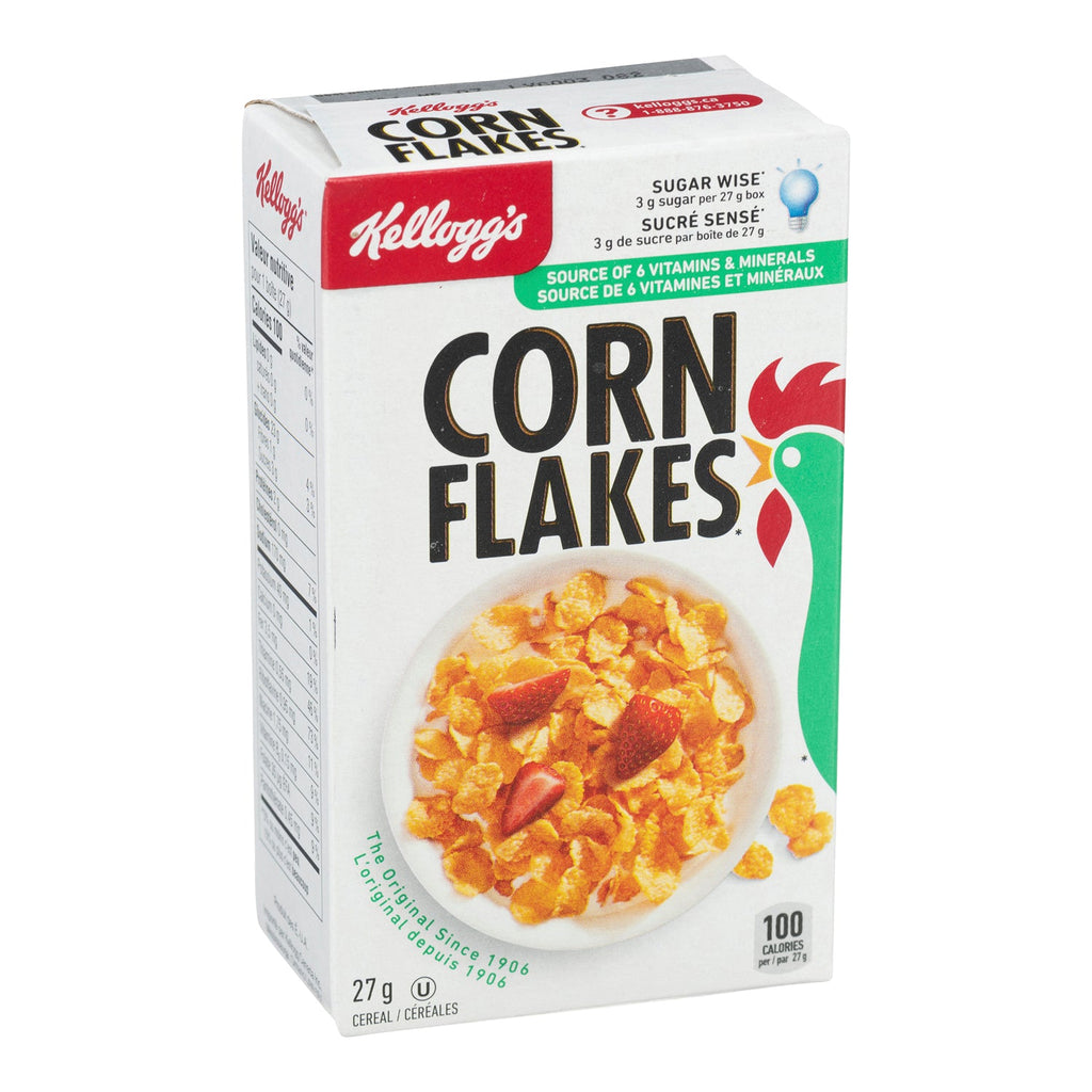 Cereal Corn Flakes Individual - 70 x 27 g - Kellogg's - Restaurant and Foodservice Ingredients - Canadian Distribution-0