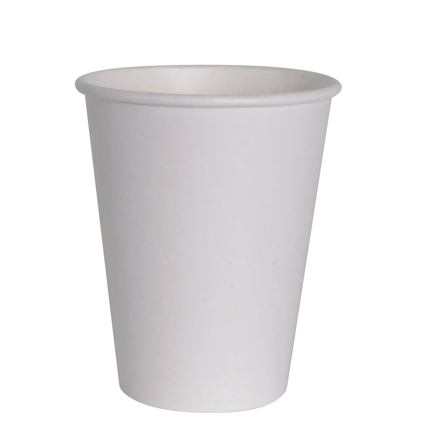 12 oz White Hot Drinks Paper Cups (1000 cups)-0