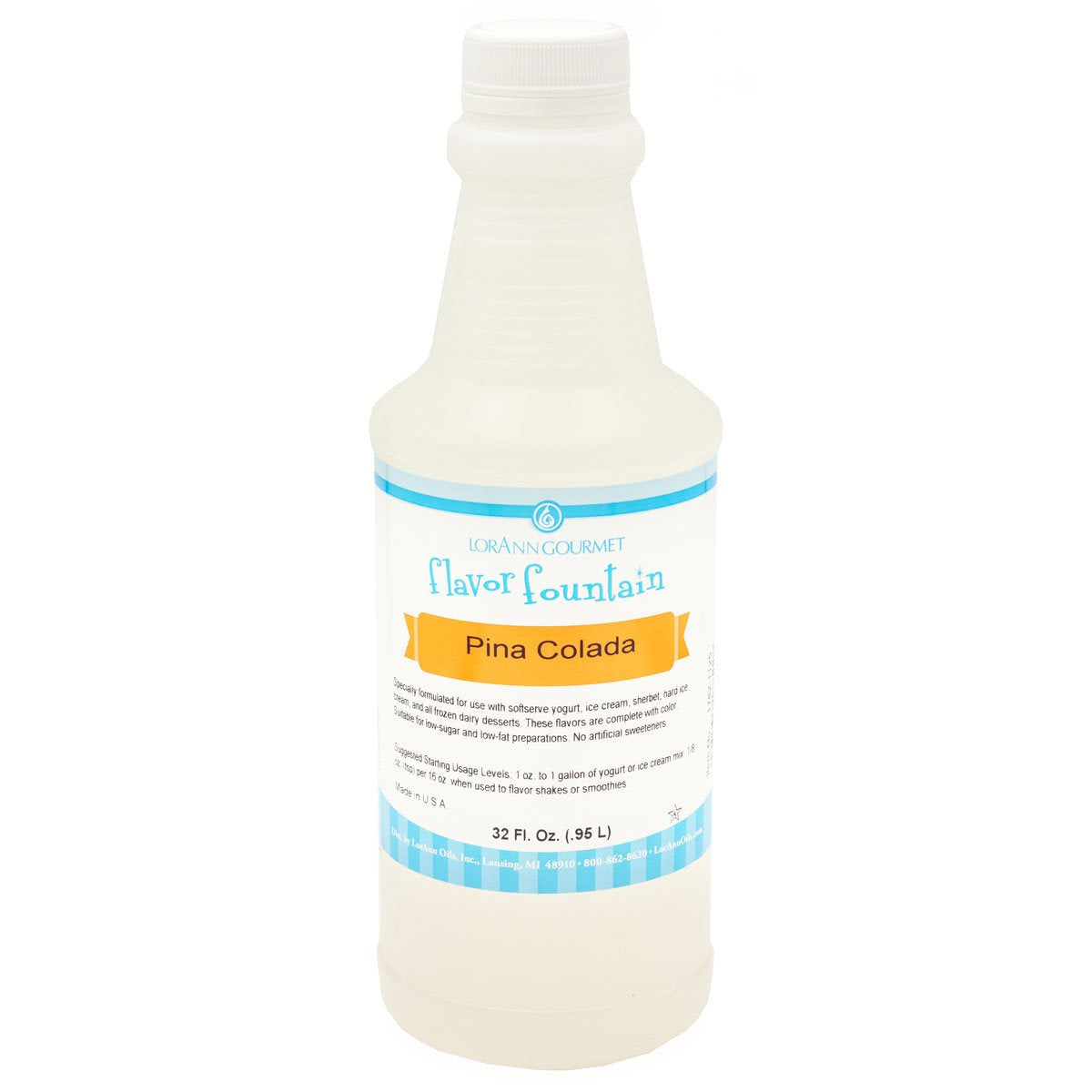 Pina Colada Flavor - 4 oz. - 32 oz. - Ice Cream and Beverage Flavors - LorAnn Oils - Canadian Distribution-1