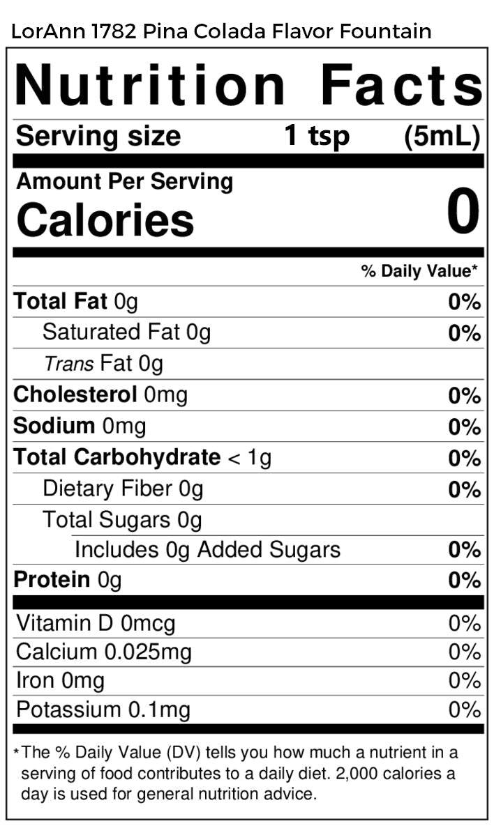 Pina Colada Flavor - 4 oz. - 32 oz. - Ice Cream and Beverage Flavors - LorAnn Oils - Canadian Distribution-3