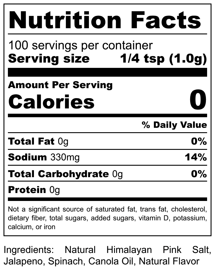 Hi-West Jalapeno Salt 3.5oz