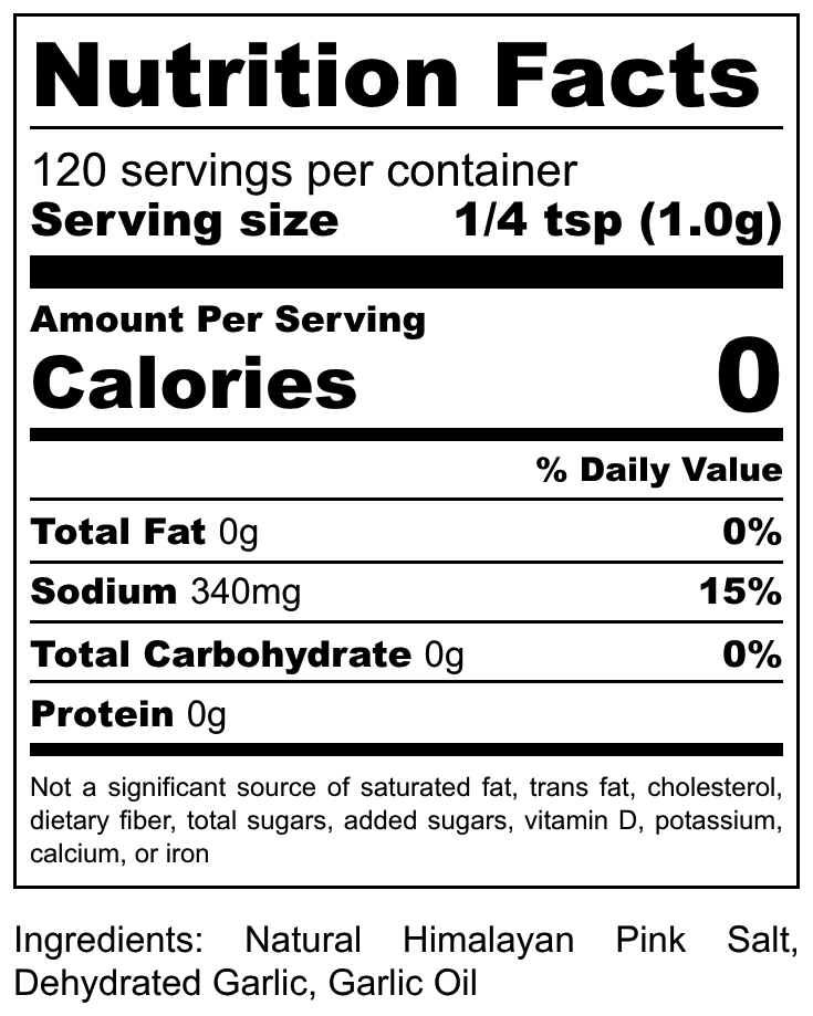 HI-West Garlic Salt Extreme 4.2oz