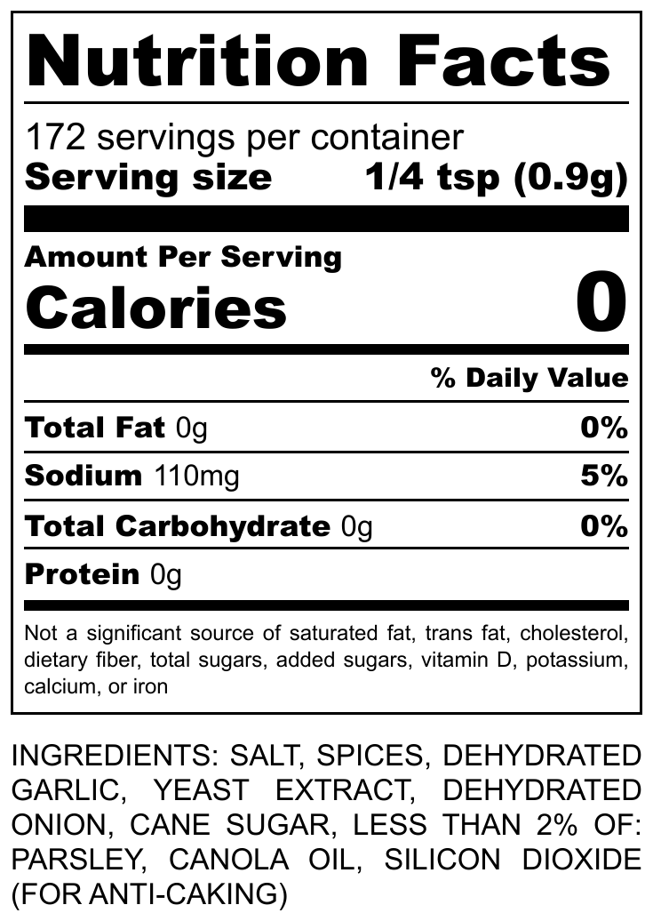 Hi-West Original Seasoning 5.5oz