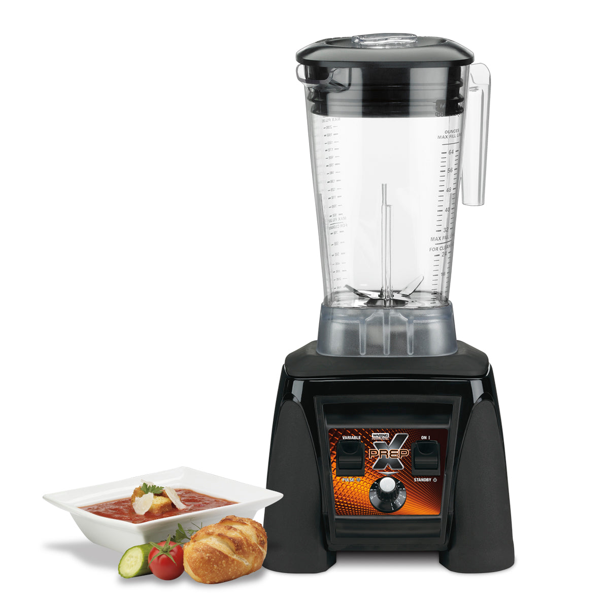 MX1200XTX "XPREP" Heavy-Duty Variable Speed Blender with "The Raptor" 64 oz Copolyester Jar by Waring Commercial-1