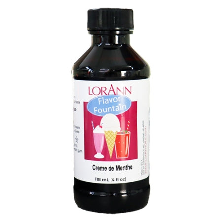 Creme de Menthe Flavor - 4 oz. - 32 oz. - Ice Cream and Beverage Flavors - LorAnn Oils - Canadian Distribution-0
