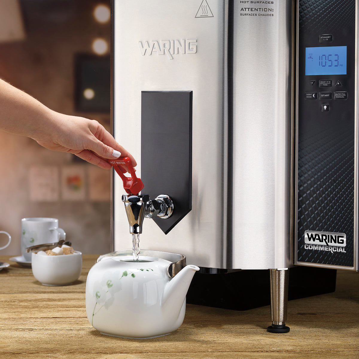 WWB10G 10-Gallon Hot Water Dispenser by Waring Commercial-1