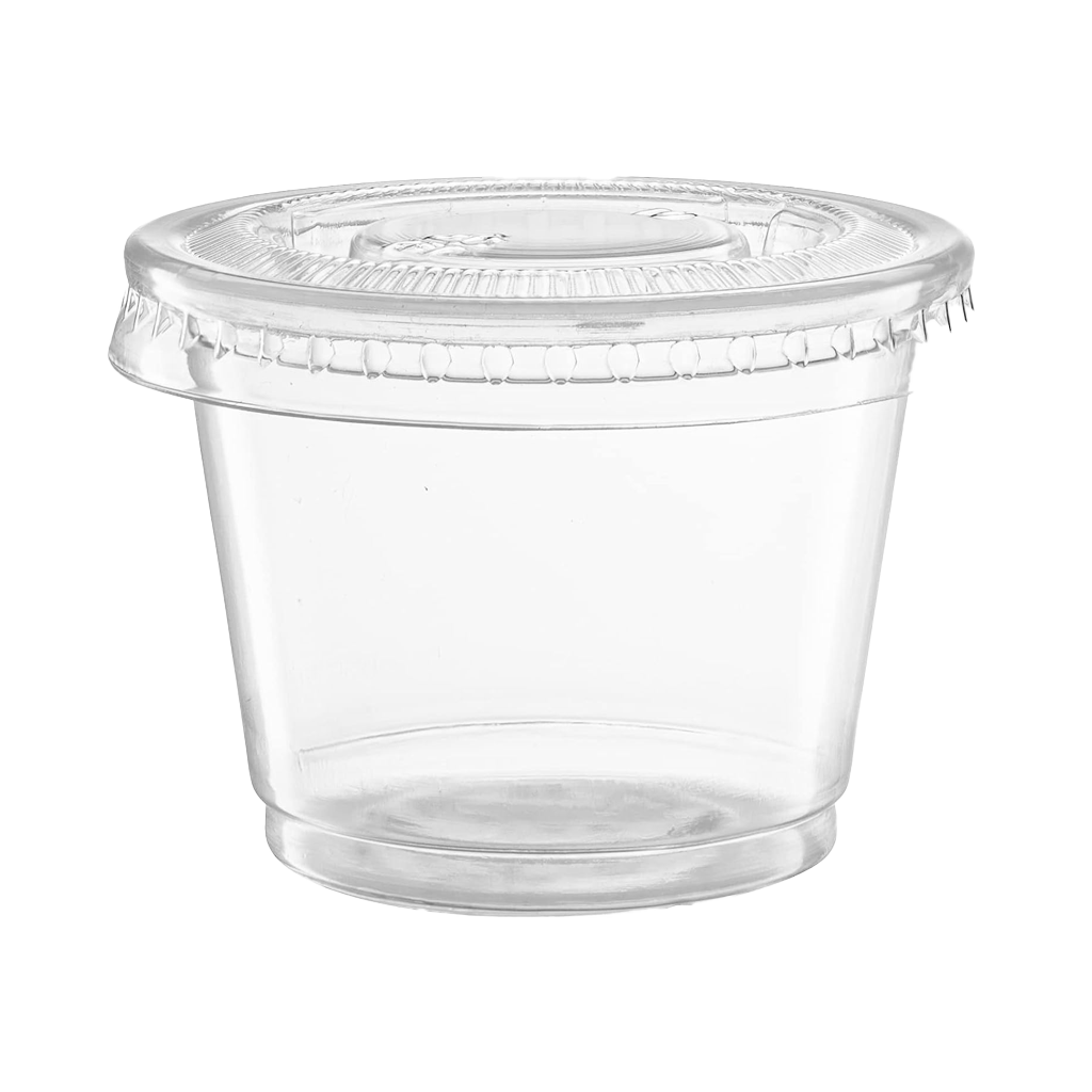 PLA Portion Cups Compostable - 2500 x 2 oz. portion cups per case - Sold By The Case-2