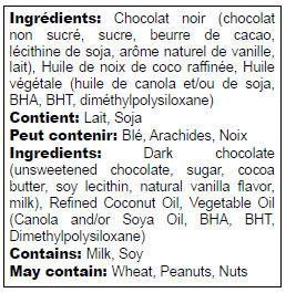 Belgian Dark 56% Cone Dip - Case of 6 x 1KG - Canadian Distribution-1