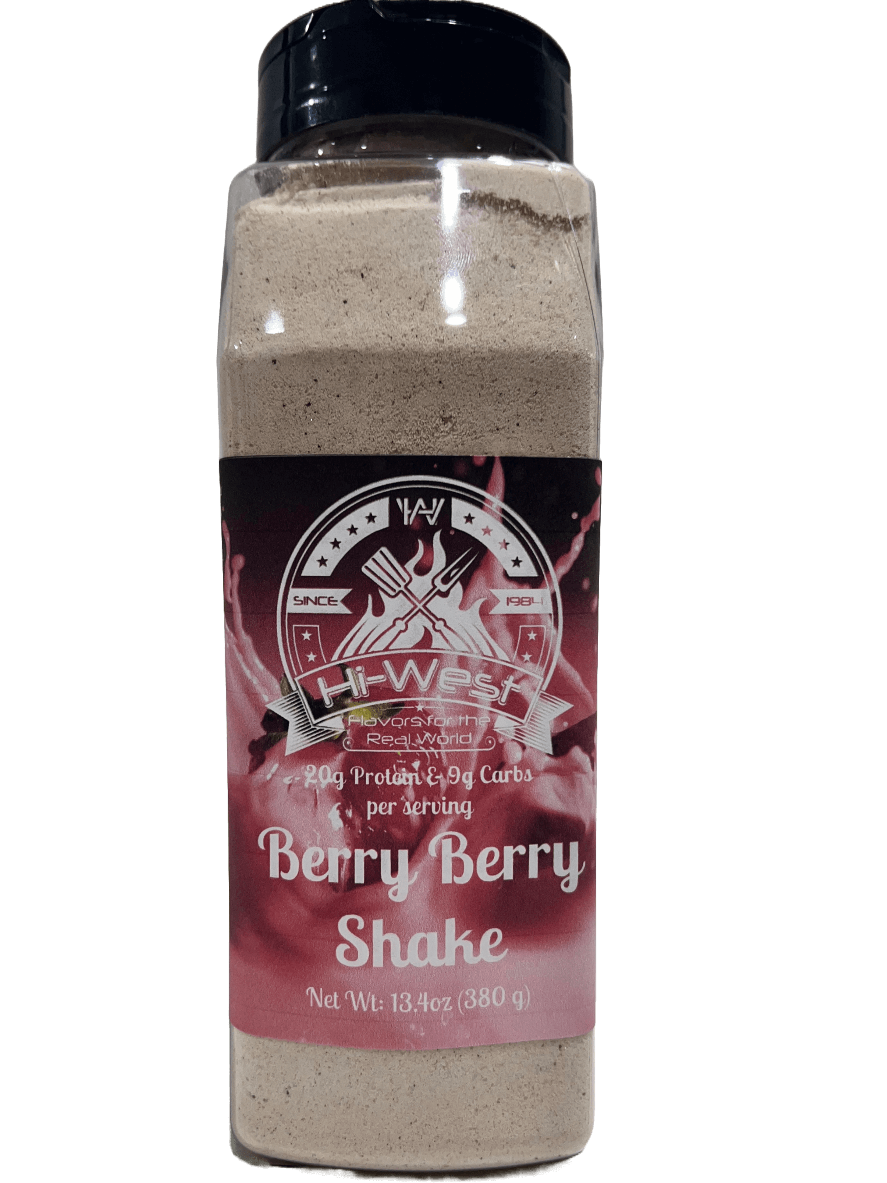 Hi-West Berry Berry Protein Smoothy 13.4oz-0