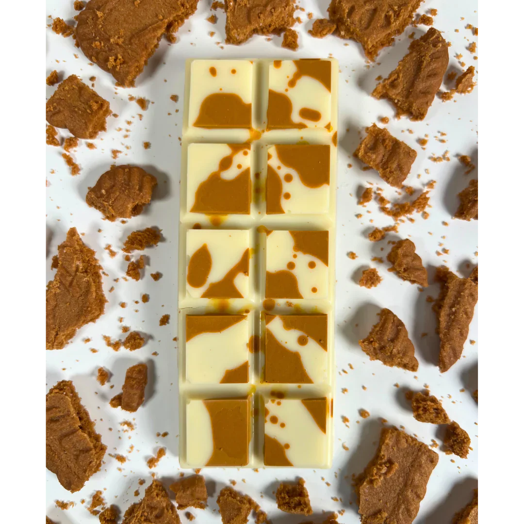 Private Label With Your Brand Name - Biscoff Crumble White Chocolate Bar - 480 x 70g Size Format - Made In Canada-0