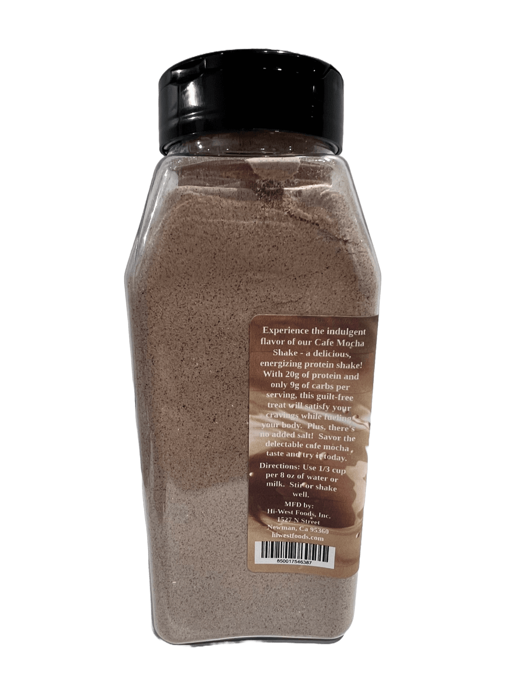 Hi-West Cafe Mocha Protein Smoothy 13.4oz-2