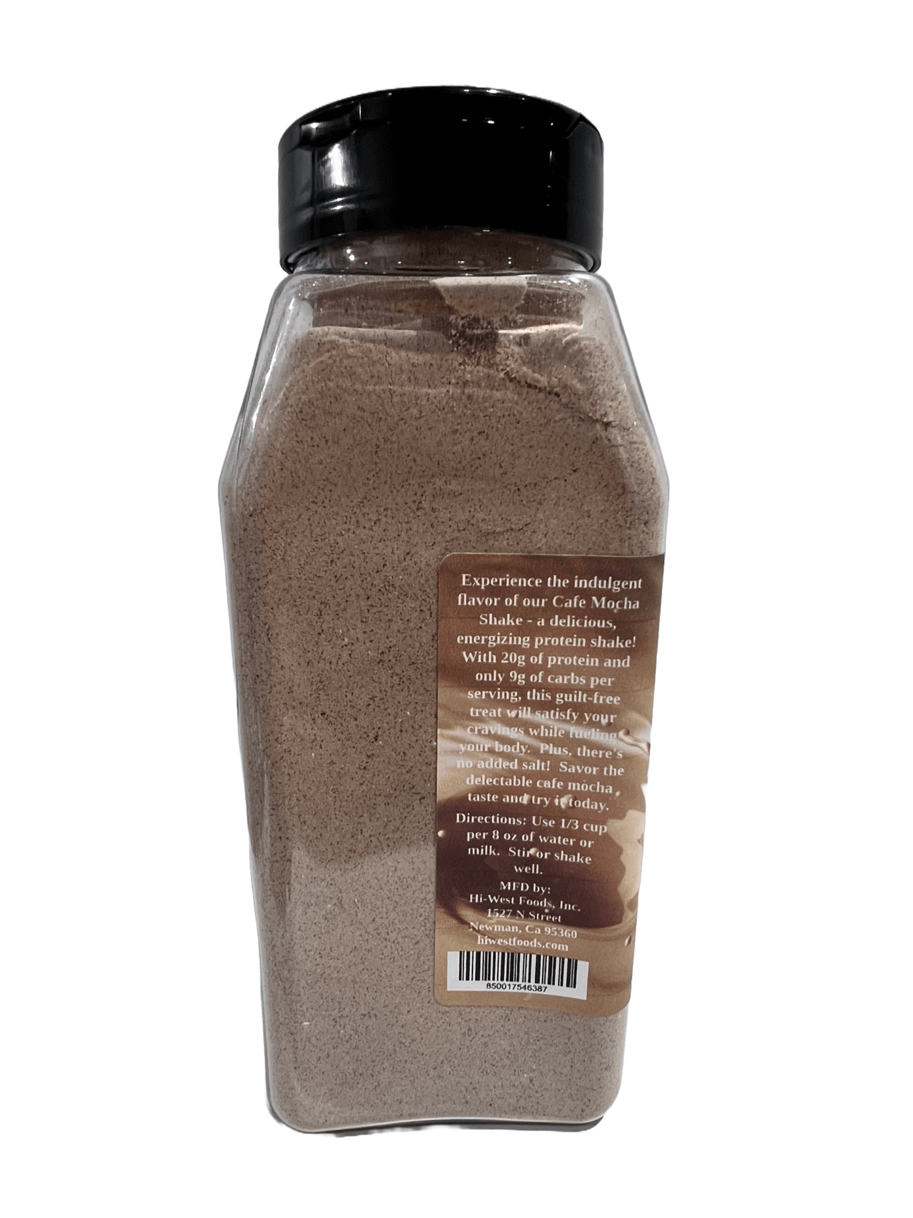 Hi-West Cafe Mocha Protein Smoothy 13.4oz-2