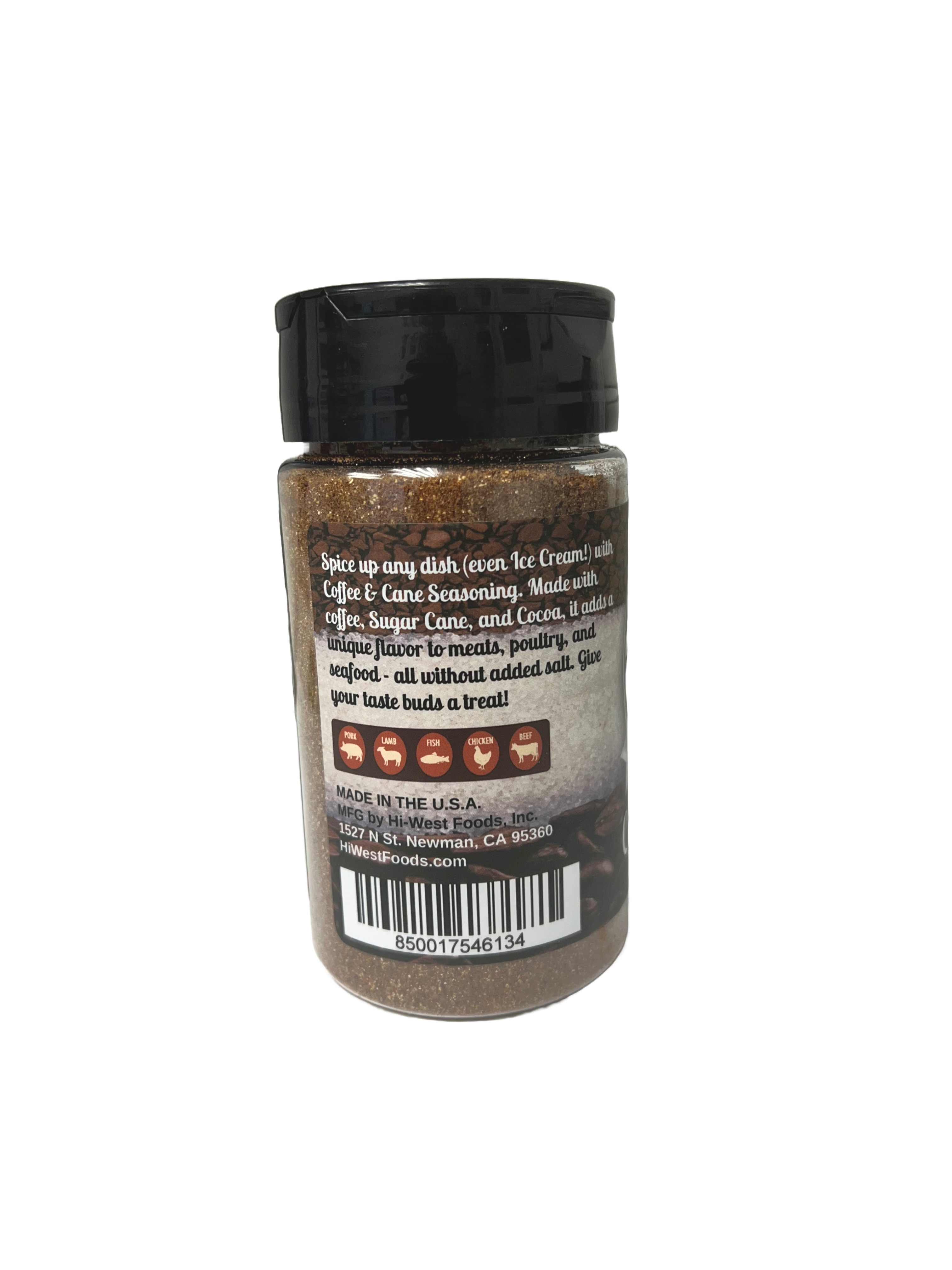 Hi-West Coffee & Cane Seasoning NO ADDED SALT-2