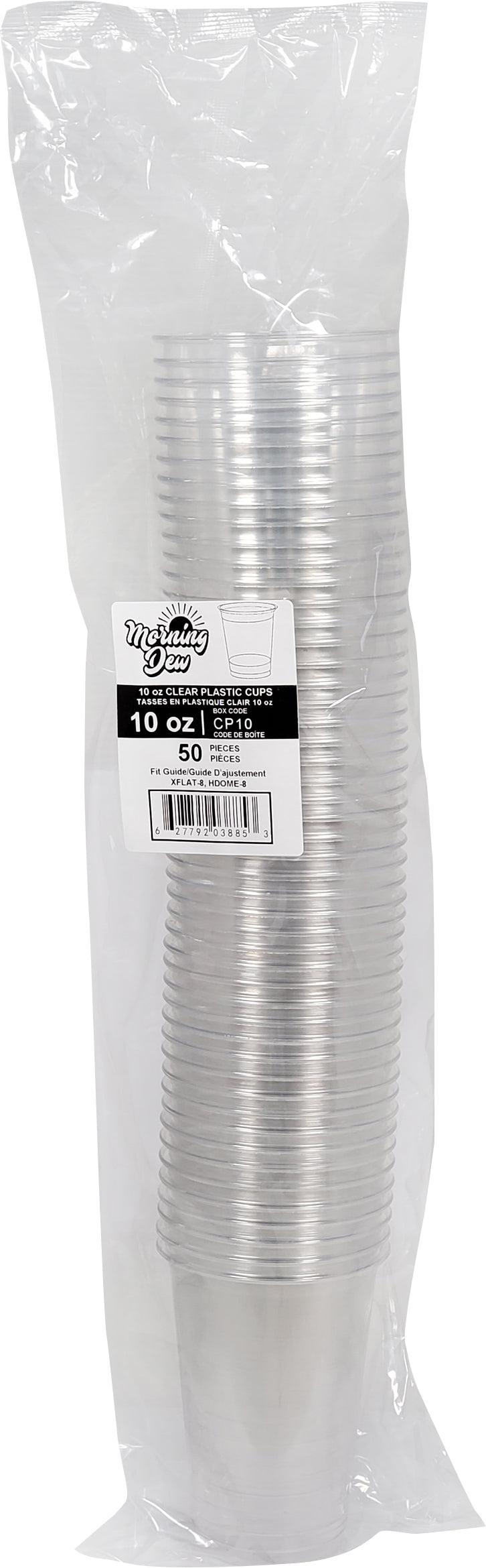 Morning Dew - 10oz Clear Pet Cup - 78mm - 20 x 50 count-2