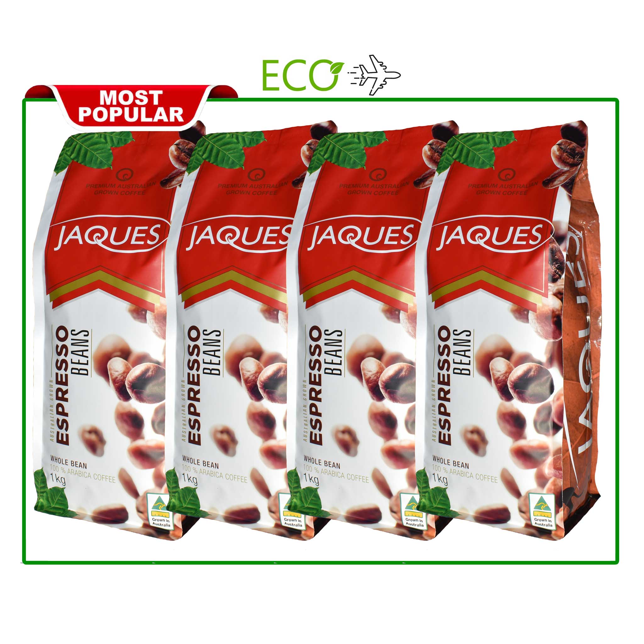 Express Box 4 x 1Kg Jaques Coffee (4 types avail)