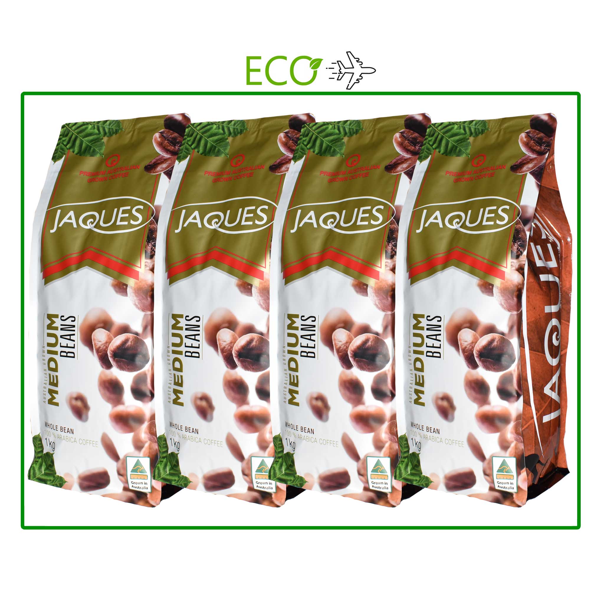Express Box 4 x 1Kg Jaques Coffee (4 types avail)