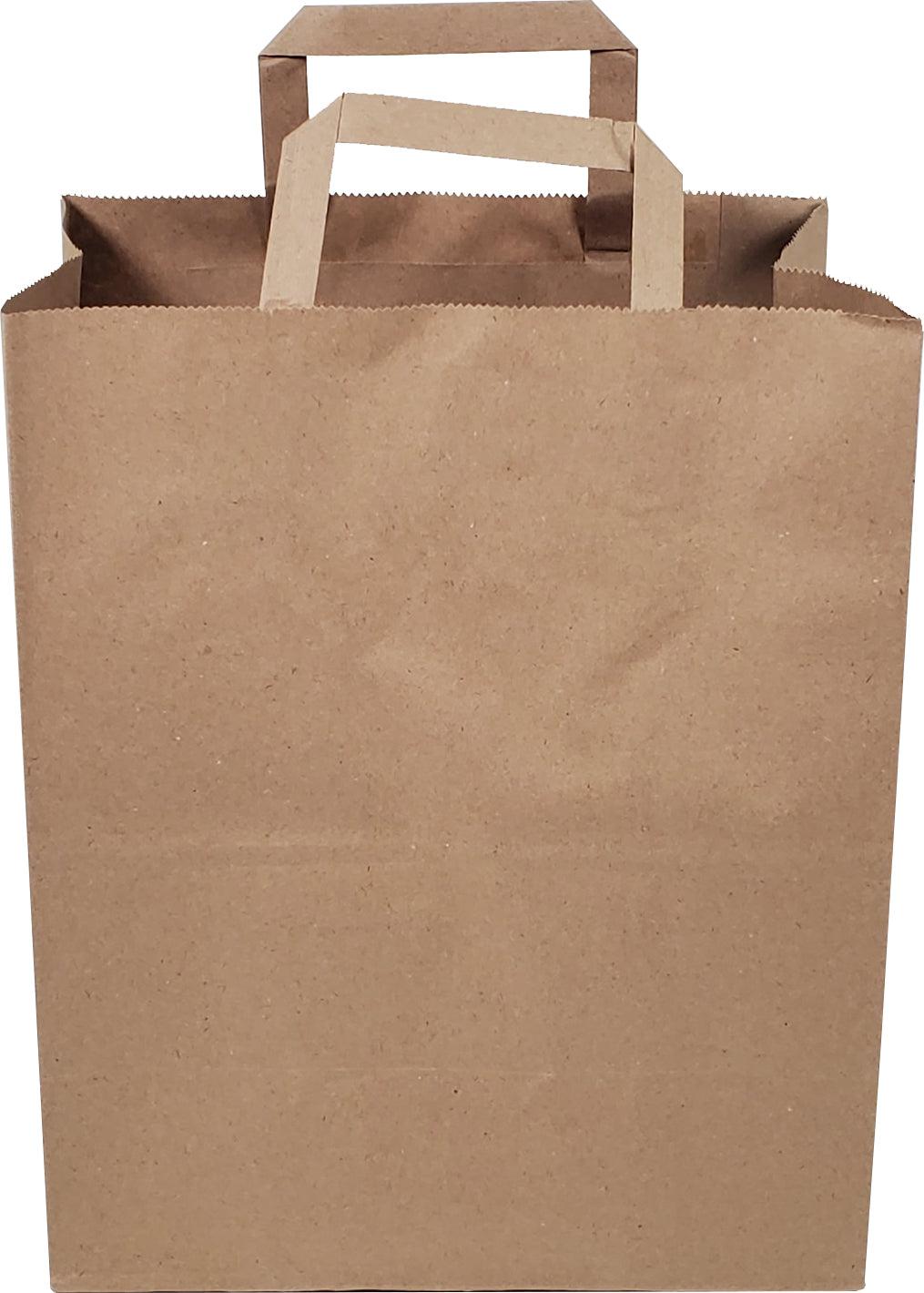Eco-Craze - 8x5x11 Kraft Paper Bag - Twisted Handle - 250 count-0