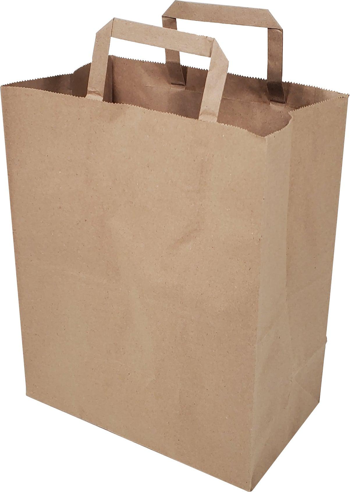 Eco-Craze - 8x5x11 Kraft Paper Bag - Twisted Handle - 250 count-1
