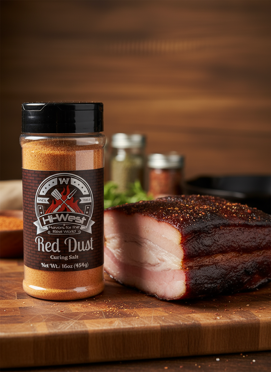 Hi-West Red Dust Curing Salt 16oz (454g)-1