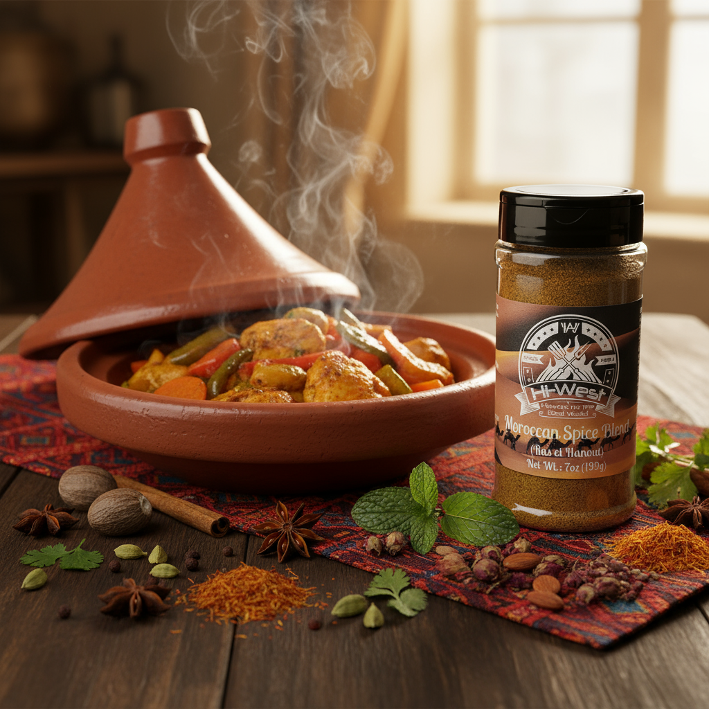 Hi-West Moroccan Spice Blend 7oz