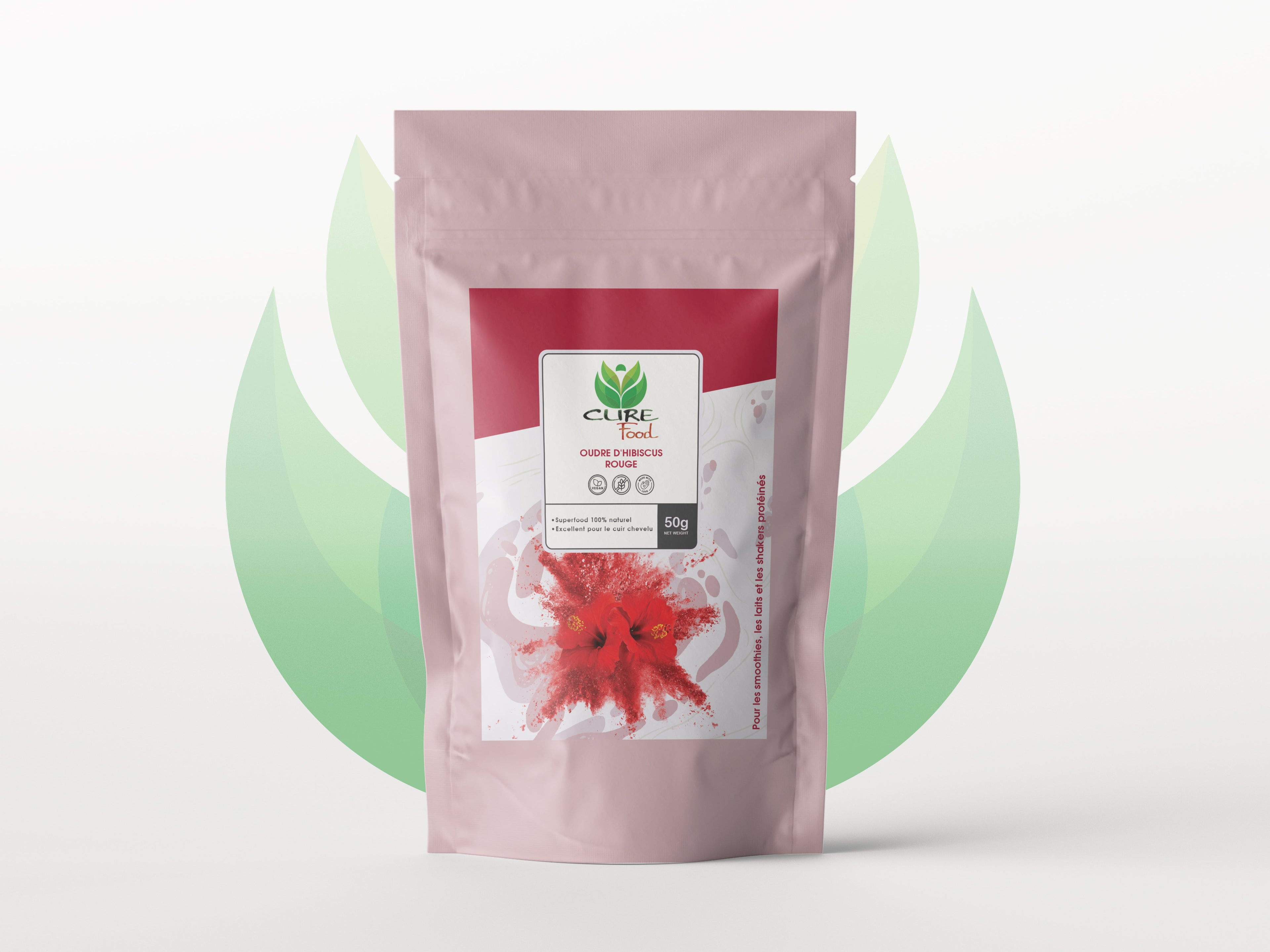 Red Hibiscus Powder-1