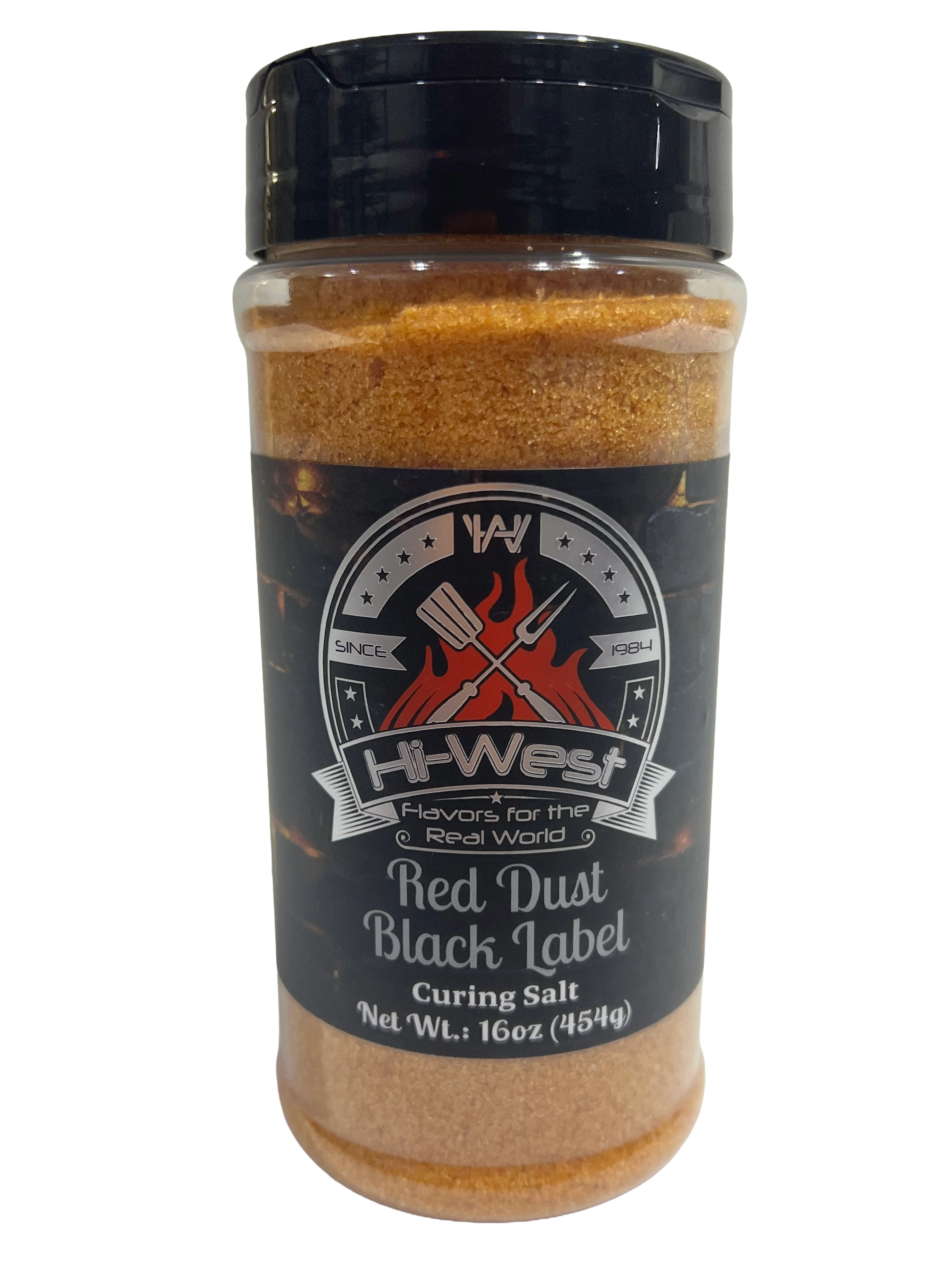 Hi-West Red Dust Black Label Curing Salt 16oz (454g)-0