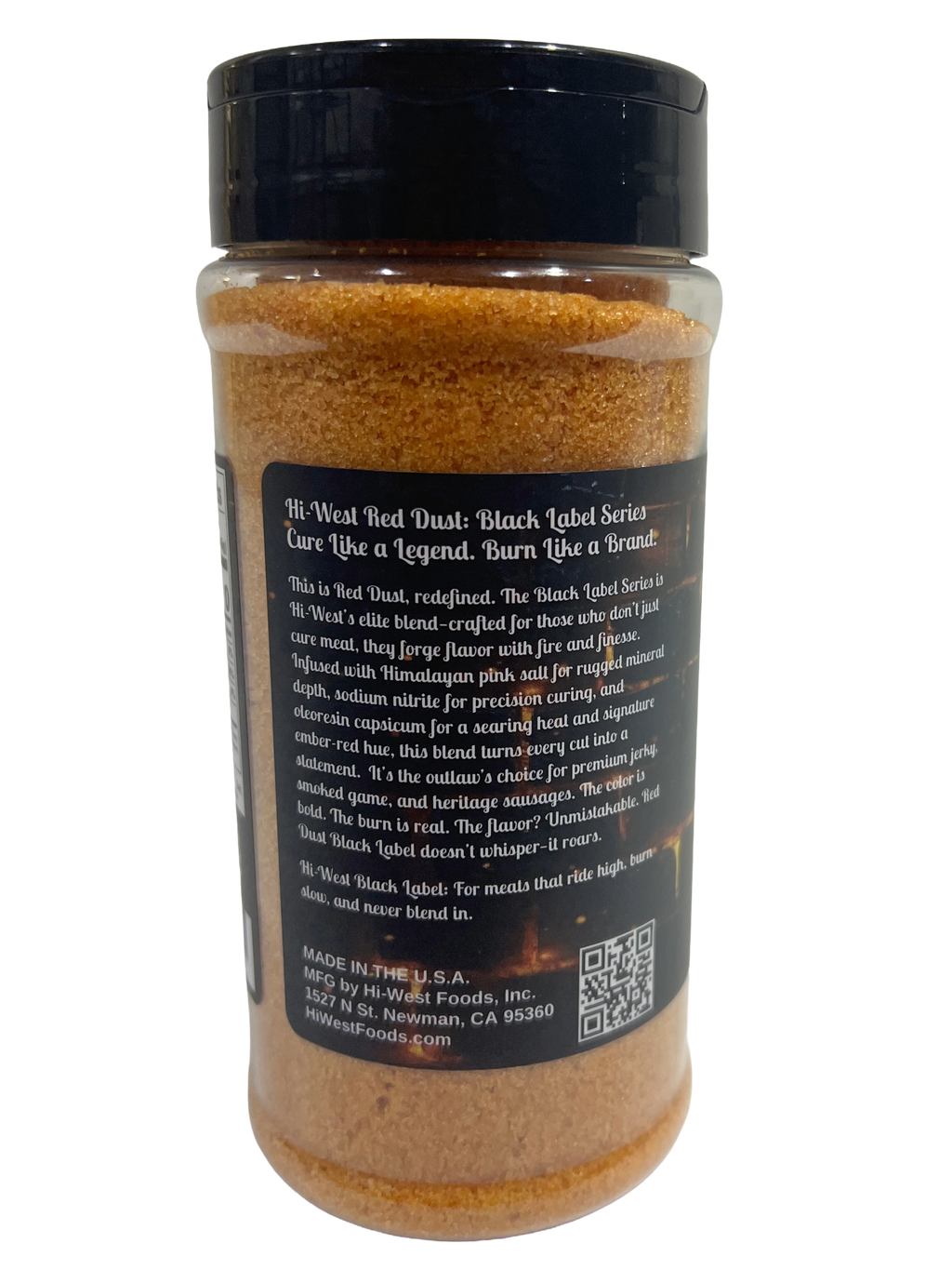 Hi-West Red Dust Black Label Curing Salt 16oz (454g)-2