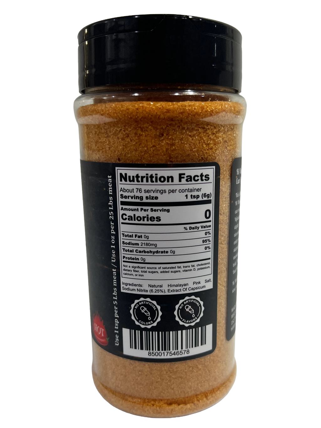 Hi-West Red Dust Black Label Curing Salt 16oz (454g)-3