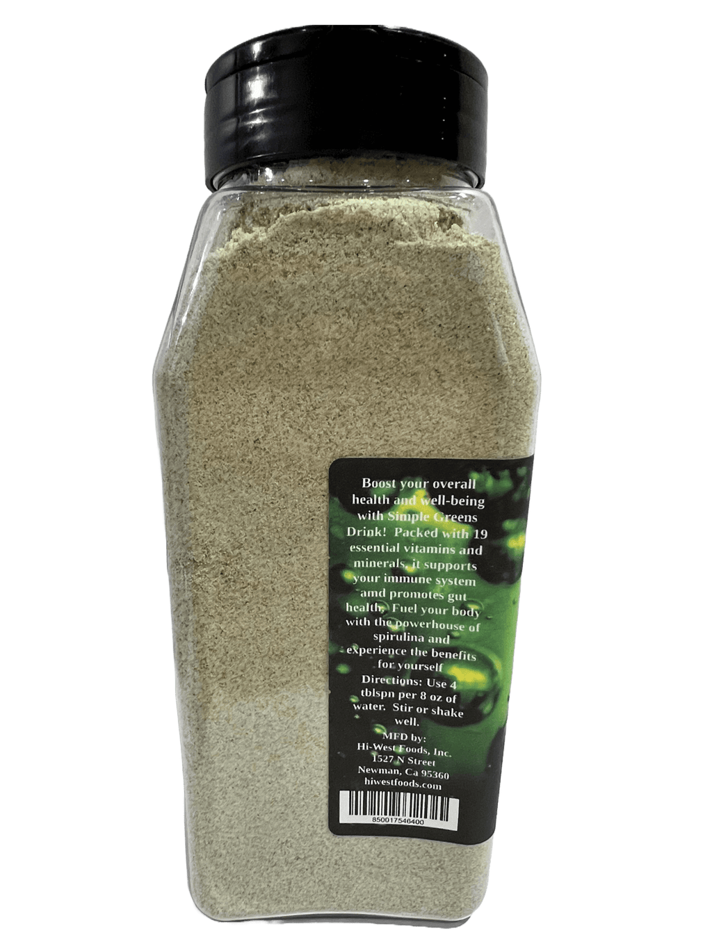 Hi-West Simple Greens Drink 22oz-3