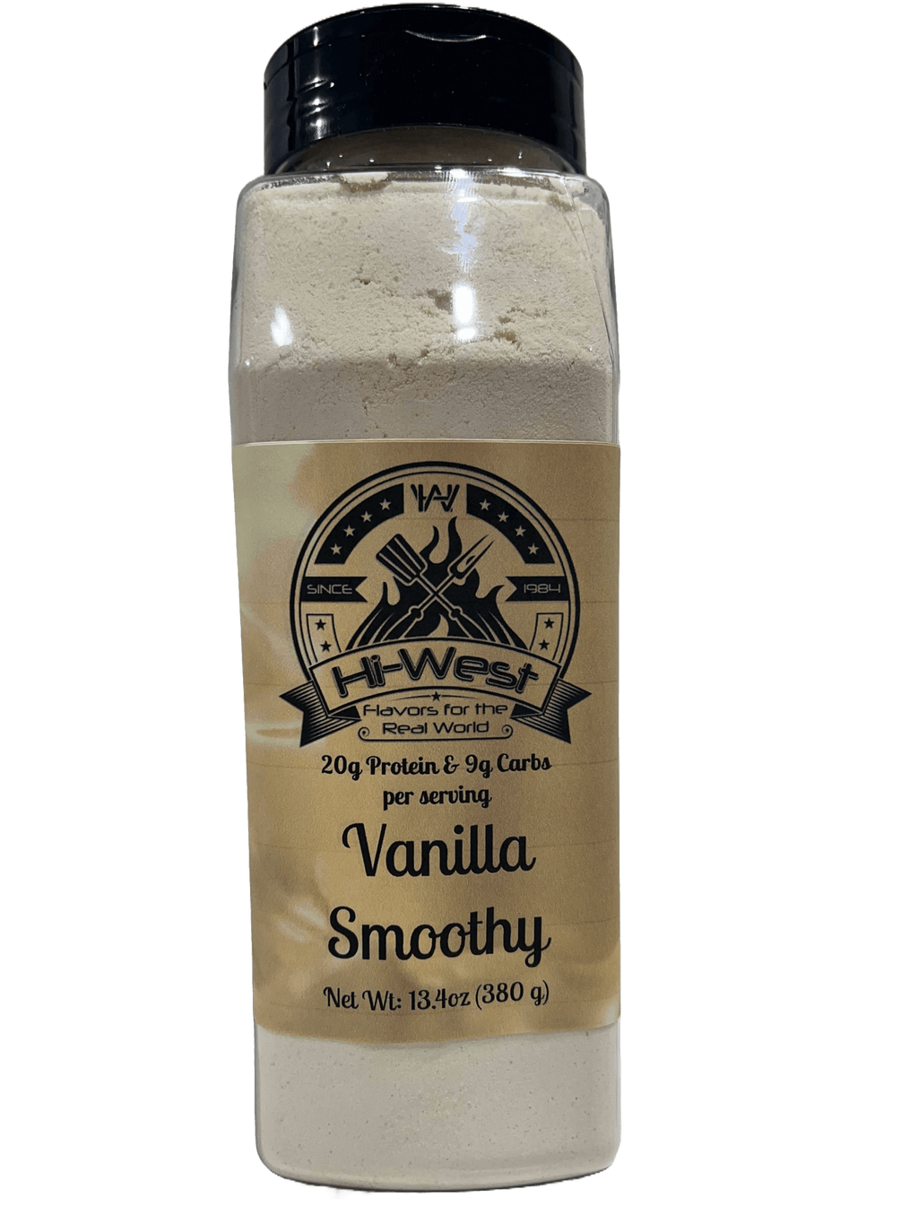 Hi-West Vanilla Protein Smoothy 13.4oz-0