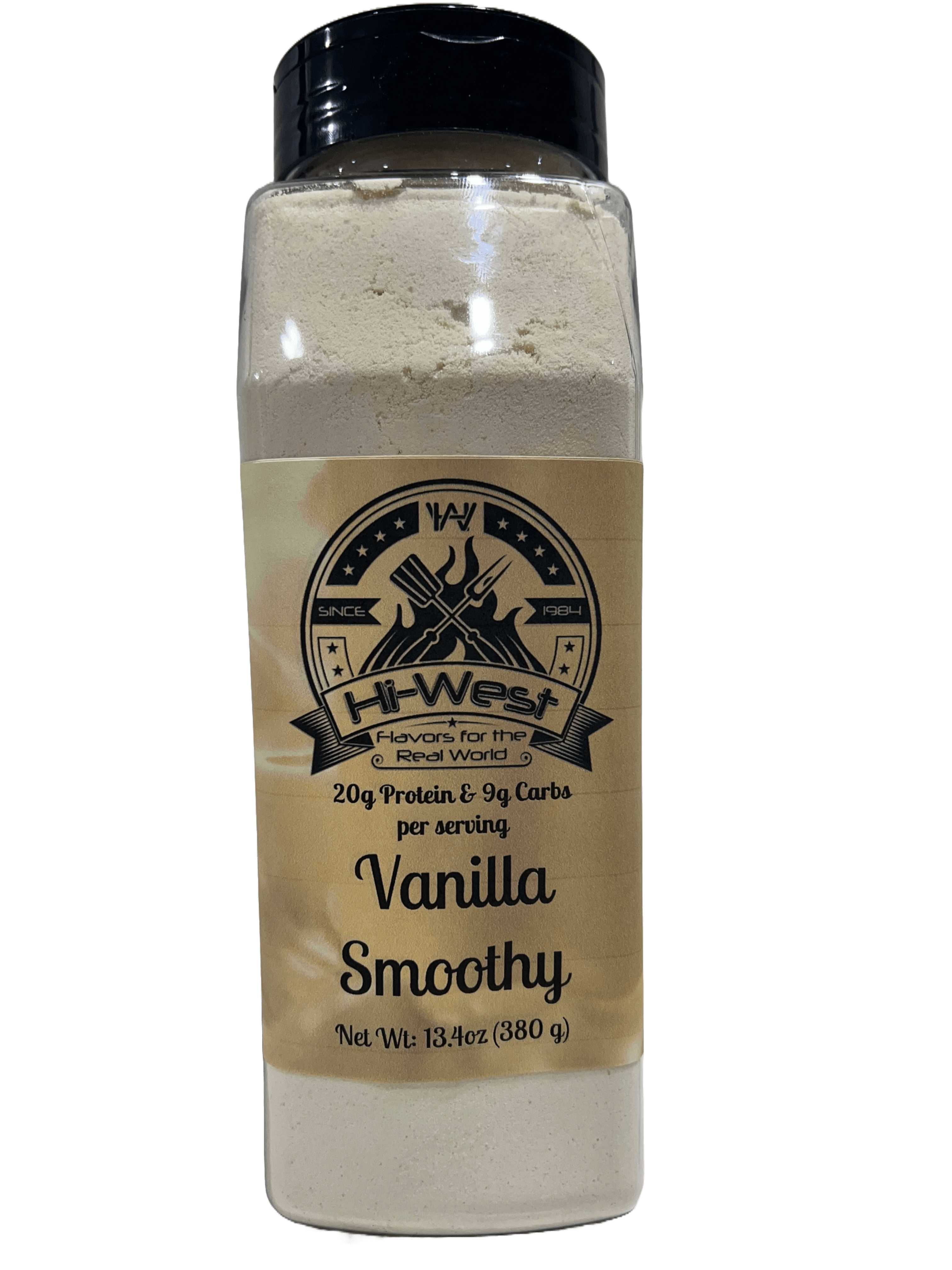 Hi-West Vanilla Protein Smoothy 13.4oz-0