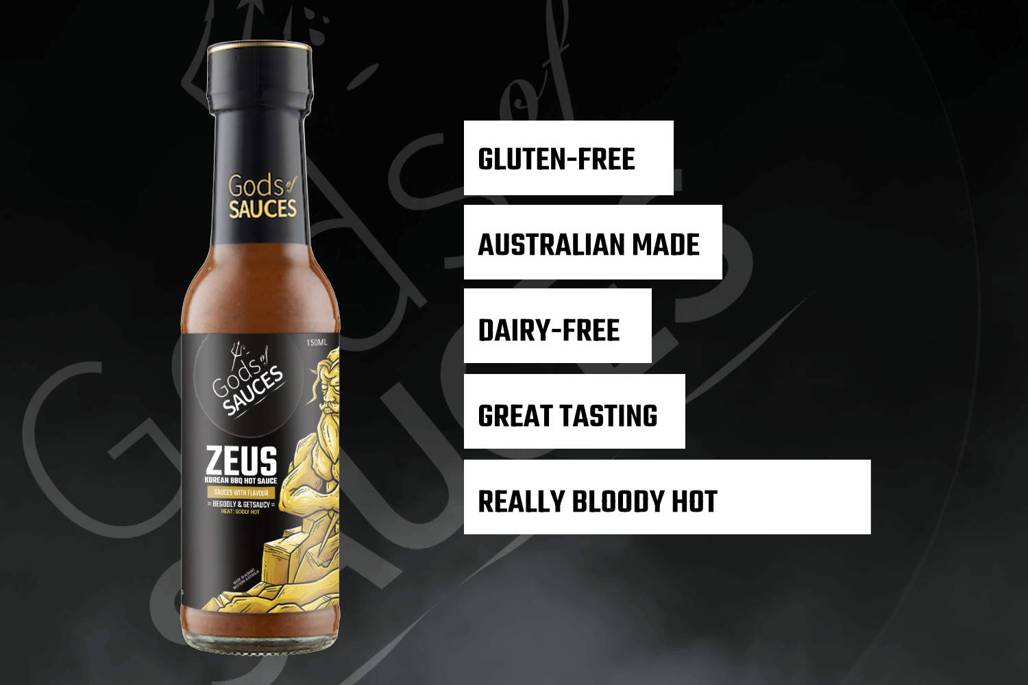 ZEUS - Korean BBQ HOT Sauce