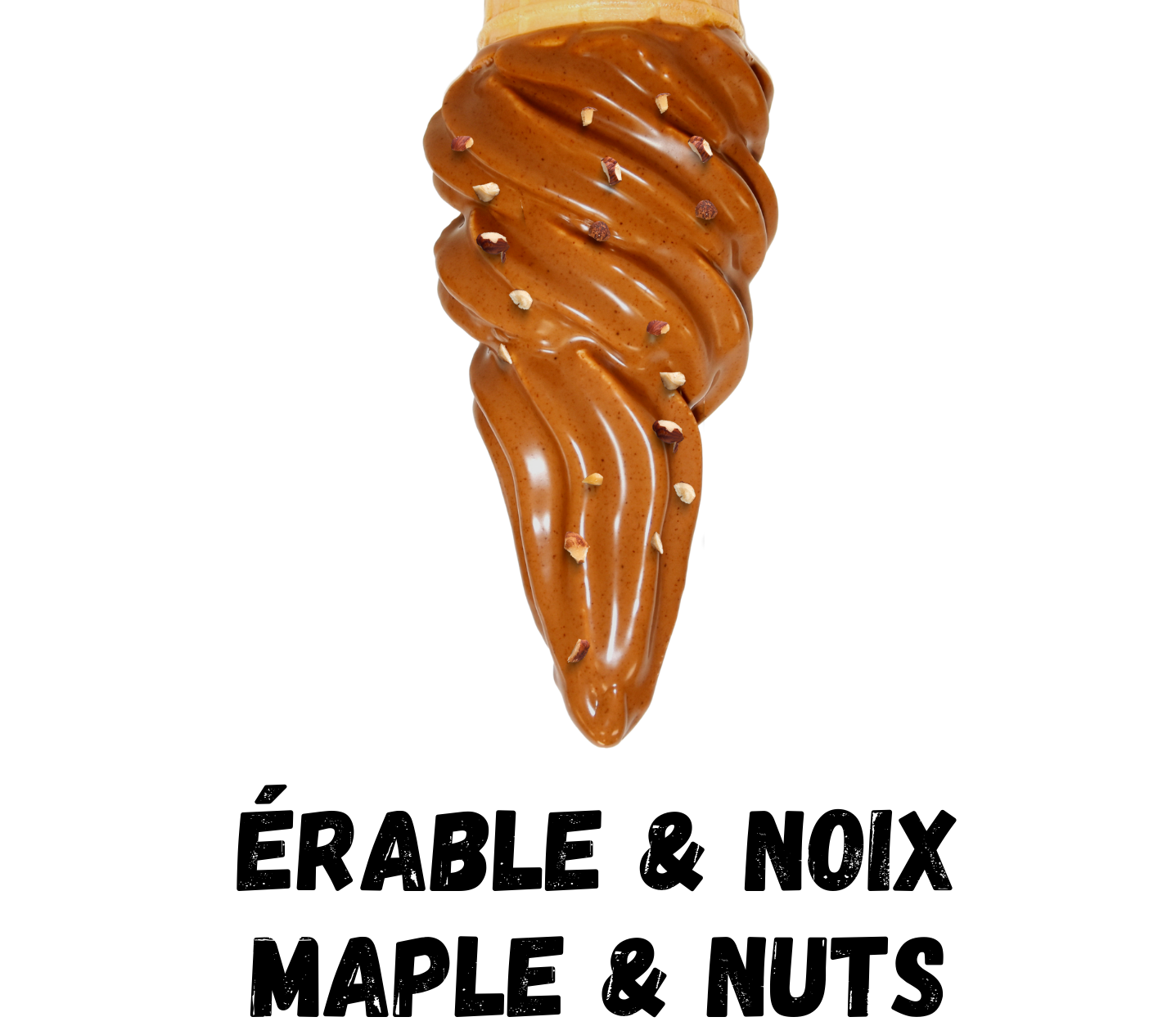Belgian Maple & Nuts Cone Dip - Case of 6 x 1KG - Canadian Distribution-0