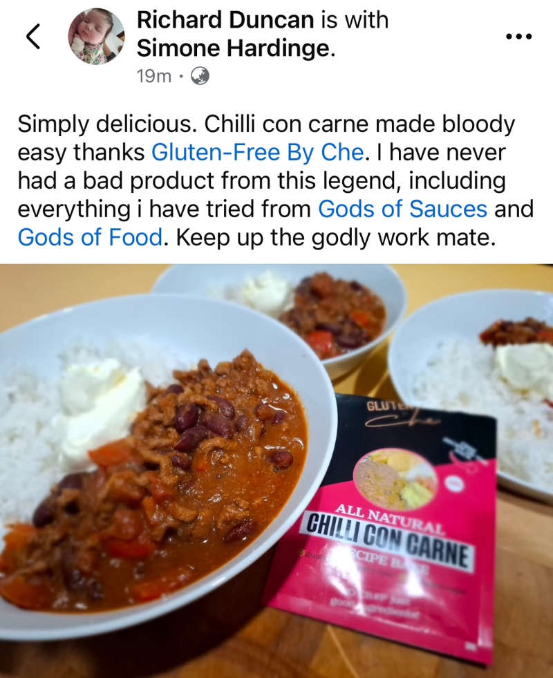Gluten-Free Chilli Con Carne Recipe Base - (5 Pack)