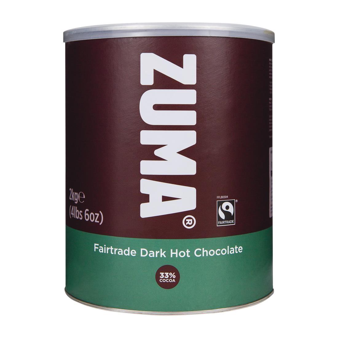 Zuma - Fair Trade Dark Hot Chocolate - 2 kg-0
