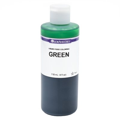 Green Liquid Food Color - Liquid Food Coloring - 4 oz, 1 Gallon-0
