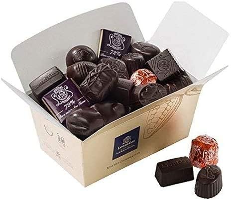 Leonidas Belgian Chocolates | (1 x 32pc 500g) | All Dark Chocolates in a Beautiful Gift Box | Imported fine Chocolate from Belgium | Canadian Distribution-1