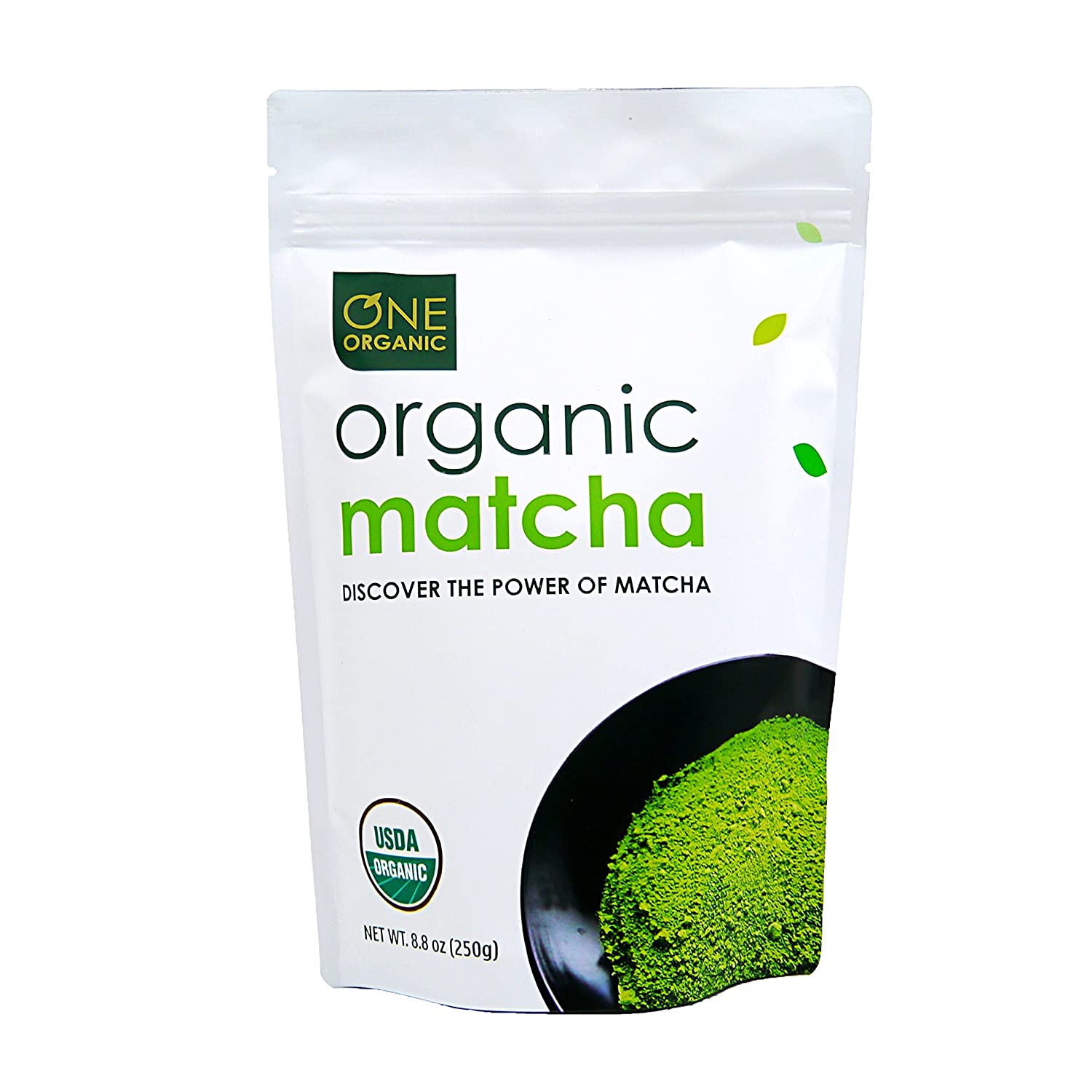 Pure Matcha Tea Premium Organic - 250 grams (8.8 oz) Pouch-0